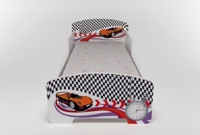 Кровать подростковая Red Rally Classic "Racing Sports" 160х70 Кровать подростковая Red Rally Classic "Racing Sports" 160х70